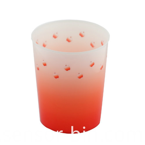 Colorful Printing PP Toilet Pail/Paper Basket (FF-5223-1)